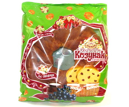 Кейк мания козунак със стафиди 450 г