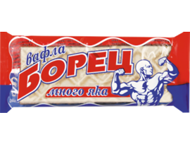 Вафла Борец бяла много яка 44 г