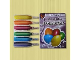 Илиана Боя за яйца брилянтна 6 цвята 20 г