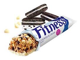 Нестле Зърнен десерт FITNESS Бисквитки и крем 24 г