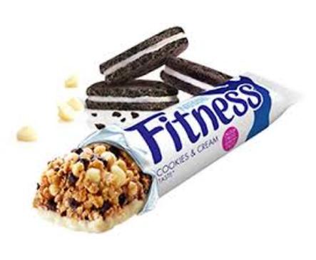Нестле Зърнен десерт FITNESS Бисквитки и крем 24 г