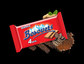 Вафли Боровец обикновени 4 бр 120 г
