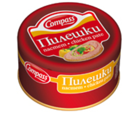 Компас пастет с пилешки дроб 180 г