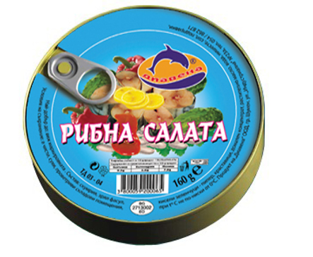 Диавена Рибна салата със скумрия 160 г