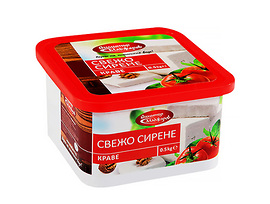 Маджаров Свежо сирене от краве мляко PVC кутия 500 г