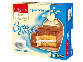 Престиж Сухи пасти с крем Мляко 300 г