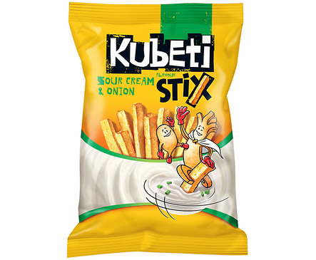 КУБЕТИ СТИКС Сметана 18 g