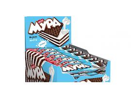 Вафла Мура BlackWhite 33 г кутия 30 бр