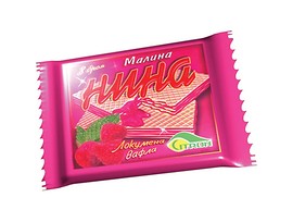 Вафли Нина Малина локумени Цитрон 240 г