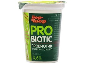 Бор чвор Кисело мляко Пробиотично 36 400 г