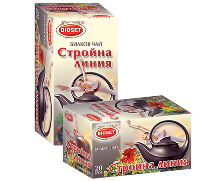 Биосет билков чай стройна линия 20 г