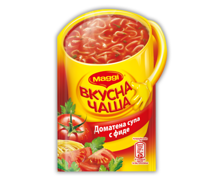 Maggi Вкусна чаша Доматена супа с фиде 15 г