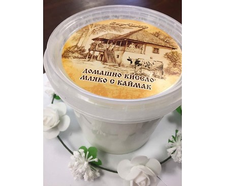 Бор чвор Кисело мляко Домашно с каймак 11 кг