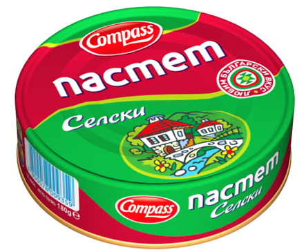Каро пастет селски 180 г