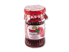 Джем и Джем конфитюр ягода 340 г