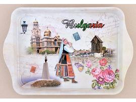 Поднос табличка България