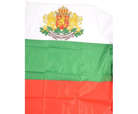 Българско знаме с герб