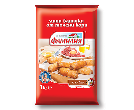 Фамилия мини банички с кайма 10 кг