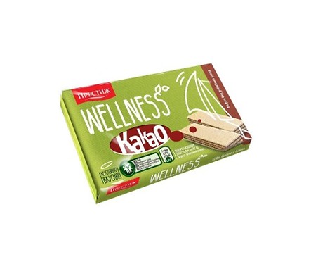 Wellness Вафли с какао БЕЗ ДОБАВЕНА ЗАХАР 135 г