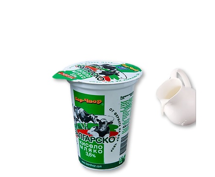 Бор чвор Кисело мляко БДС от фермата 36 400 г