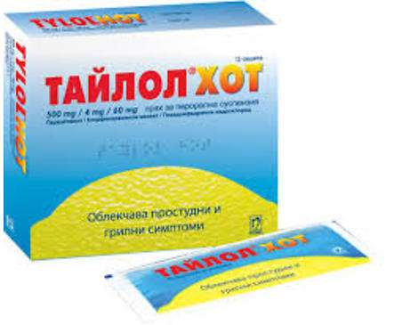 Тайлол ХОТ 12 сашета