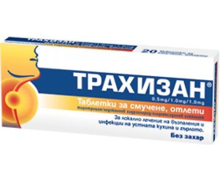 Трахизан таблетки за смучене