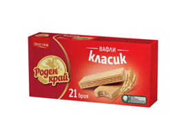 Роден Край обикновени вафли Класик 21бр 525 г