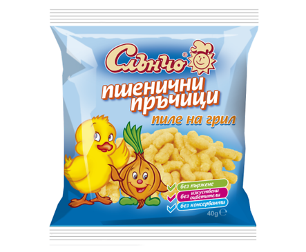 Слънчо пшеничени пръчици пиле на грил 50 г