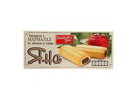 Sweet Бисквити Яна с мармалад от ябълки и сливи 170 г