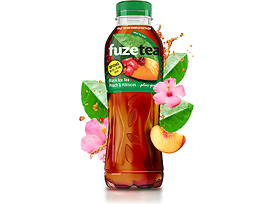 Студен чай Fuzetea праскова и роза 1500 л