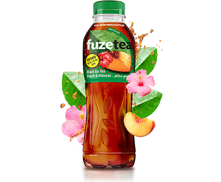 Студен чай Fuzetea праскова и роза 1500 л