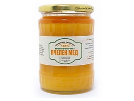Мед от слънчоглед 100 органичен био продукт 750 г