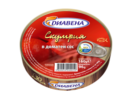 Диавена Скумрия в доматен сос 160 г