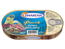 Диавена рибна салата с филе от скумрия 180 г