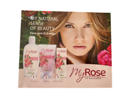 My Rose Комплект хидратиращ крем за лице мицеларна вода почистващ гел