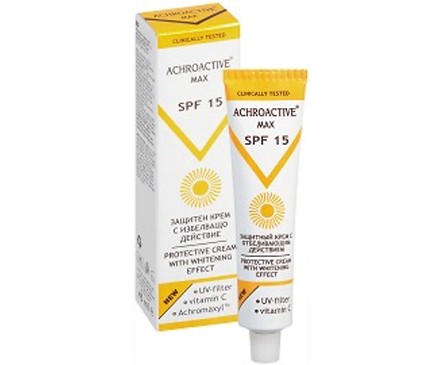 Розаимпекс Achroactive max защитен крем с избелващо действие SPF 15 45 г