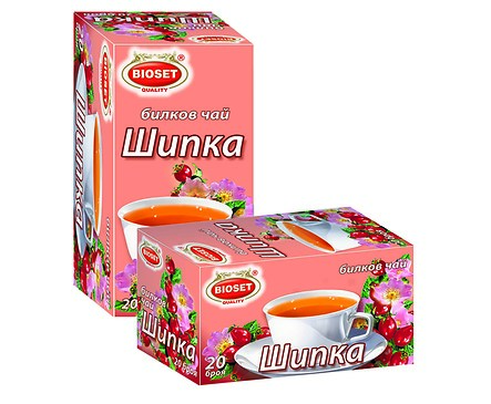 Биосет билков чай шипка 40 г