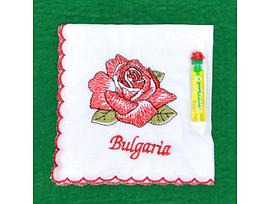 Сувенирна кърпичка с фиолка