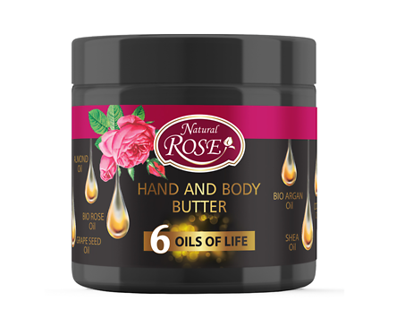 Oils of life Бутер за ръце и тяло 6 масла 350 г