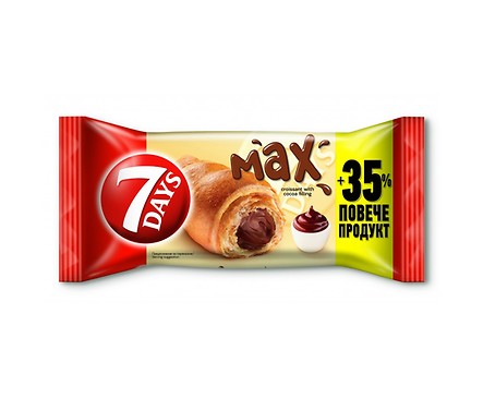 7 Days Кроасан Макс какао 80 г