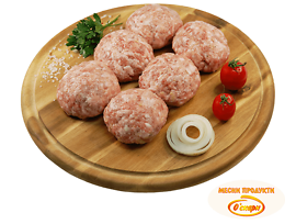О скари Селски кюфтета 6 бр X 100гр 600 г
