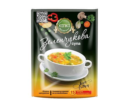 Хапка Зеленчукова супа замразена 320 г