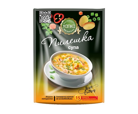 Хапка Пилешка супа замразена 320 г
