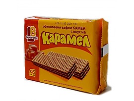 Камен Обикновени вафли Карамел 220 г