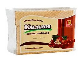 Камен Обикновени вафли с течен шоколад 220 г