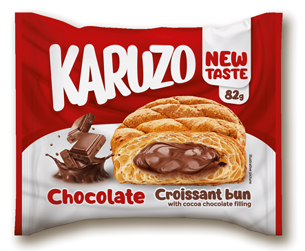 KARUZO Кроасан Шоколад 82 г
