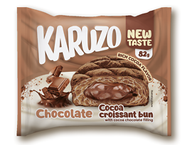 KARUZO Какаов кроасан с шоколад 82 г