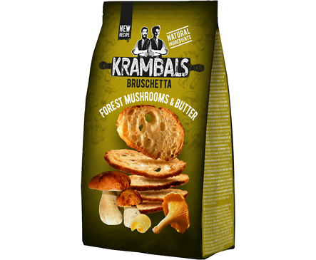 KRAMBALS Брускети с горски гъби и масло 70 г