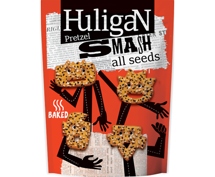 HULIGAN Претцели Микс семена 70 г
