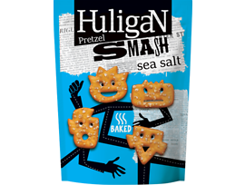 HULIGAN Претцели с морска сол 70 г
